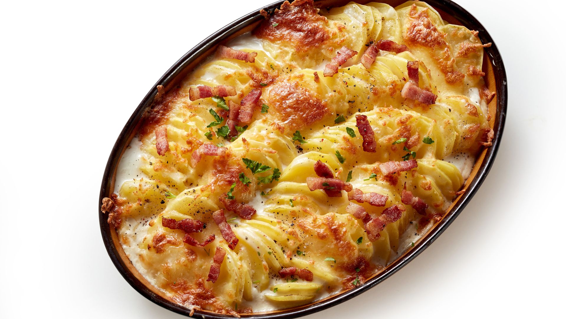 Cheesy Hasselback Potatoes with Bacon Swiss Cheese Recipes