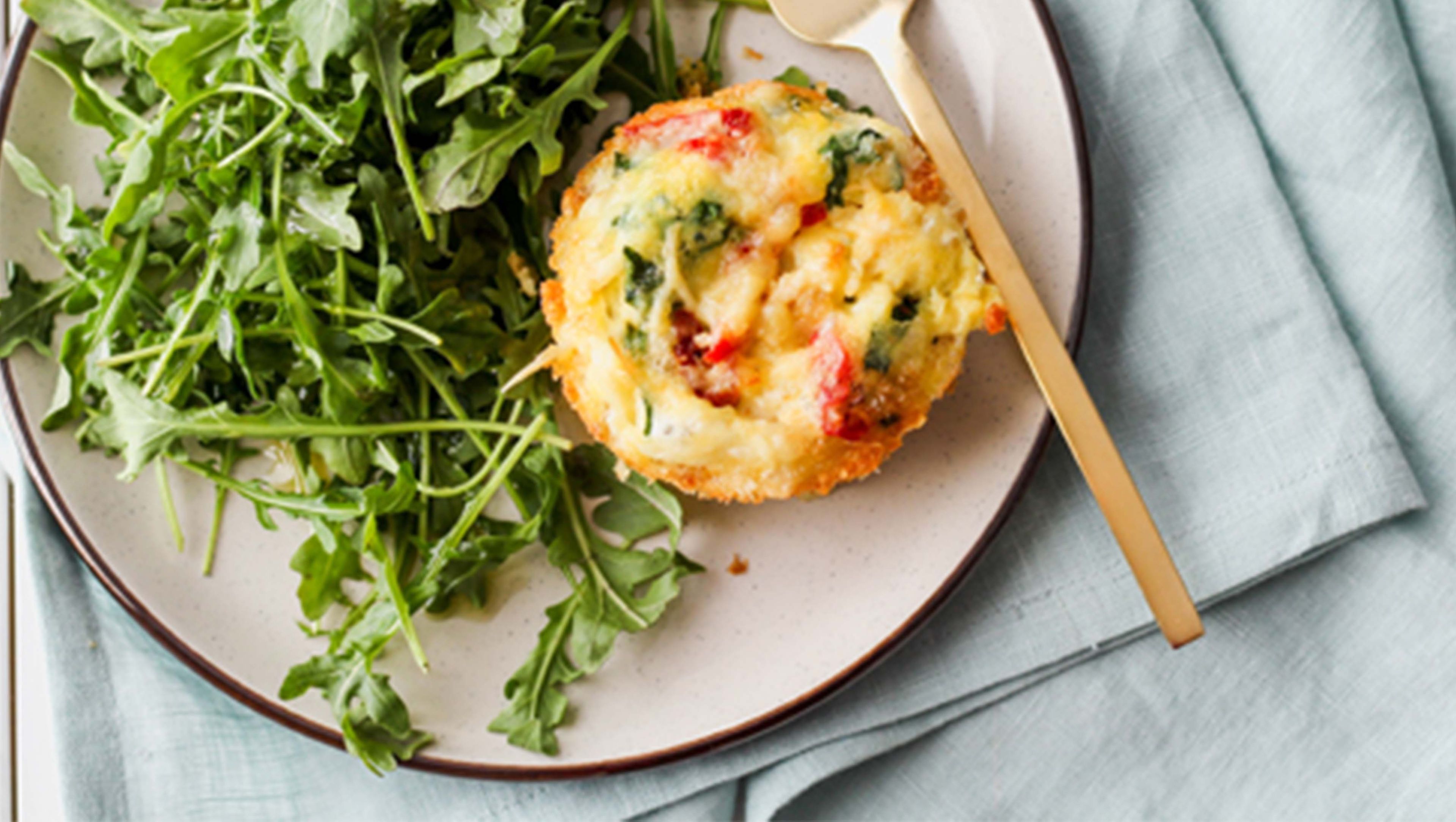 Crustless Mini Quiche Breakfast Bites Swiss Cheese Recipes
